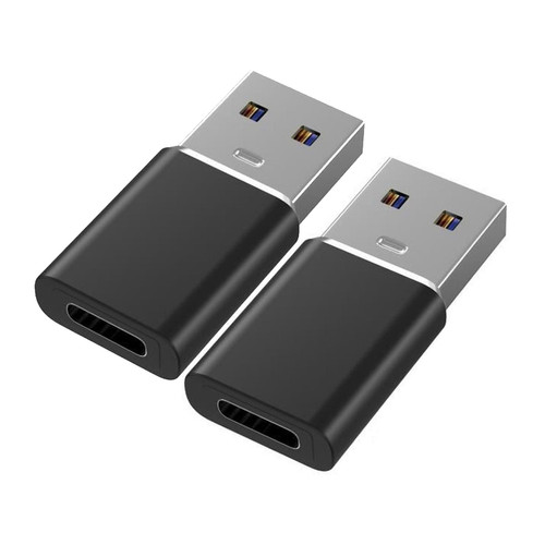Visiodirect - Lot 2 Adaptateur USB C Femelle vers USB A Mâle compatible secteur-Ordinateur vers USB-C pour Huawei - Visiodirect - Visiodirect  - Adaptateur usb male femelle