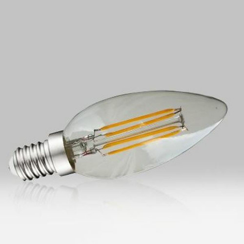 Vision-El - Ampoule LED 4W COB Flamme Filament E14 2700K Blanc Chaud - VISION-EI Vision-El  - Cob led