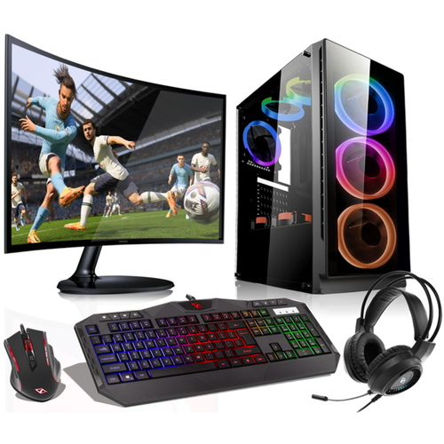VIST - VIST Kit Gaming i5 10400F - RAM 32Go - RX580 - SSD 1To M.2 - LCD 24 - Windows 11 Pro - Retrouvez notre sélection de PC gamers