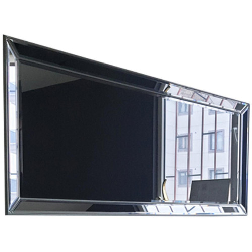 Miroirs Miroir de salle à manger design en bois MDF en gris fumé 176.5 x 5 x 71.5cm collection LEXUS