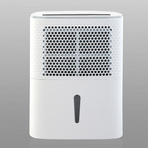 Voltman - Déshumidificateur d'air portable TEMPO - Absorbeur d'humidité silencieux - Programmable - Pour pièce de 12m² - 8L/jr - 200W Blanc - Déshumidificateur