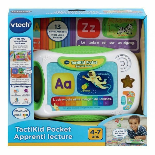 Vtech - Tablette interactive pour enfants Vtech Tactikid Pocket Apprenti Lecture (FR) Vtech  - Tablette Enfant