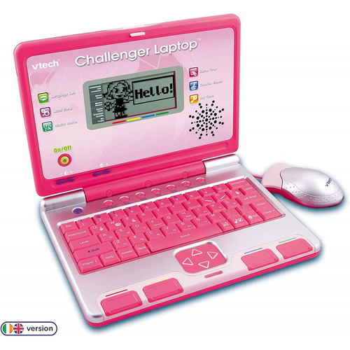 Vtech - ordinateur Portable pour apprendre l'anglais rose - Accessoire enfant Vtech