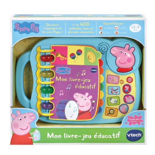 Vtech Peppa Pig - Mon livre-jeu educatif