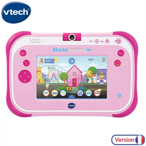 Vtech - tablette tactile de 5 pouces pour Enfant de 3 ans à 11 ans rose Vtech   - Consoles et jeux