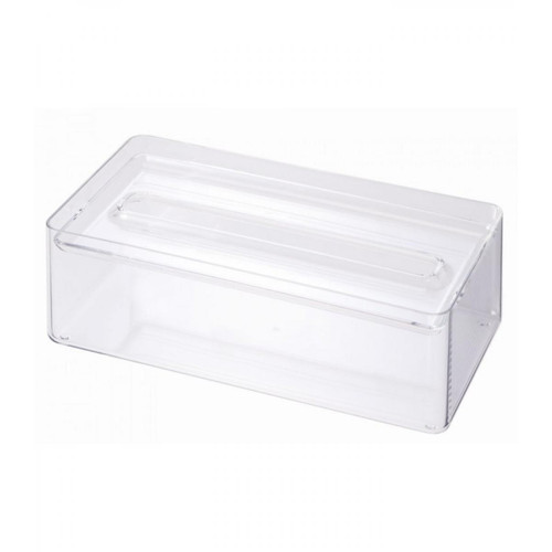 Wadiga - Boîte à Mouchoirs Acrylique Transparente Couvercle de Rangement Wadiga  - Boîte de rangement Transparent
