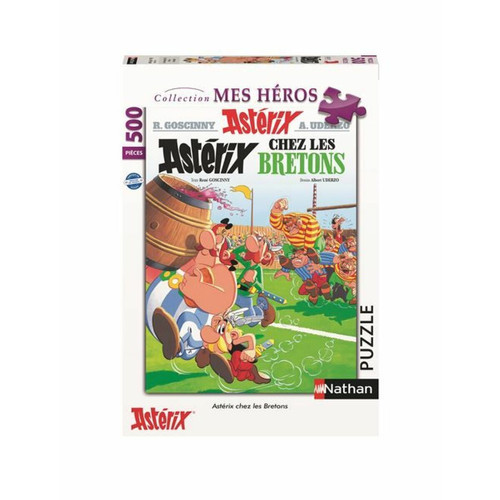 Wagram - Puzzle Nathan Asterix chez les Bretons 500 pièces Wagram  - Animaux