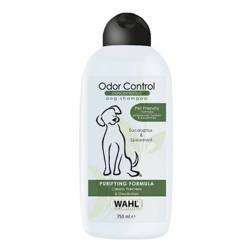 Hygiène et soin pour chien Wahl Shampoing pour animaux de compagnie Wahl Odor Control Blanc 750 ml