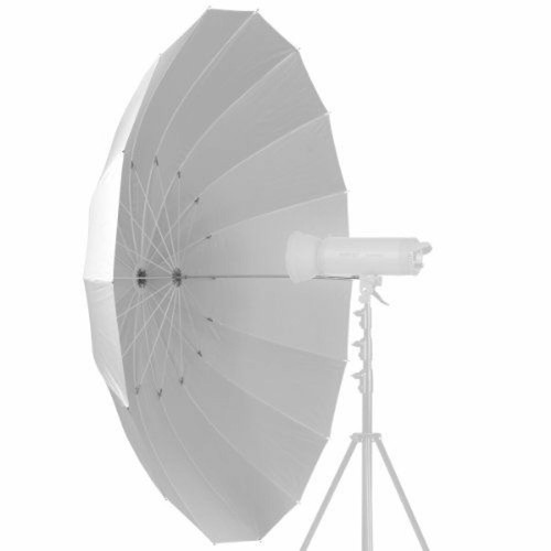 Walimex Parapluie translucide walimex blanc, 180 cm