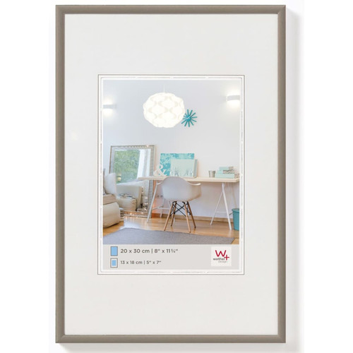 WALTHER DESIGN - Walther Design Cadre photo New Lifestyle 50x60 cm Acier WALTHER DESIGN  - Cadre photos design