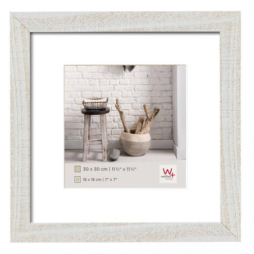 Walther - Walther Design Cadre photo Home 30x30 cm Blanc Walther - Cadres, pêle-mêle