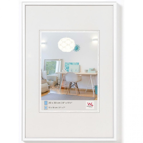 Walther - Walther Design Cadre photo New Lifestyle 70x100 cm Blanc Walther  - Cadre photo 70x100