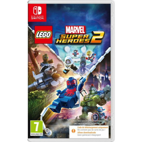 Jeux Switch Warner Bros Code in a Box LEGO® Marvel Super Heroes 2 Nintendo Switch