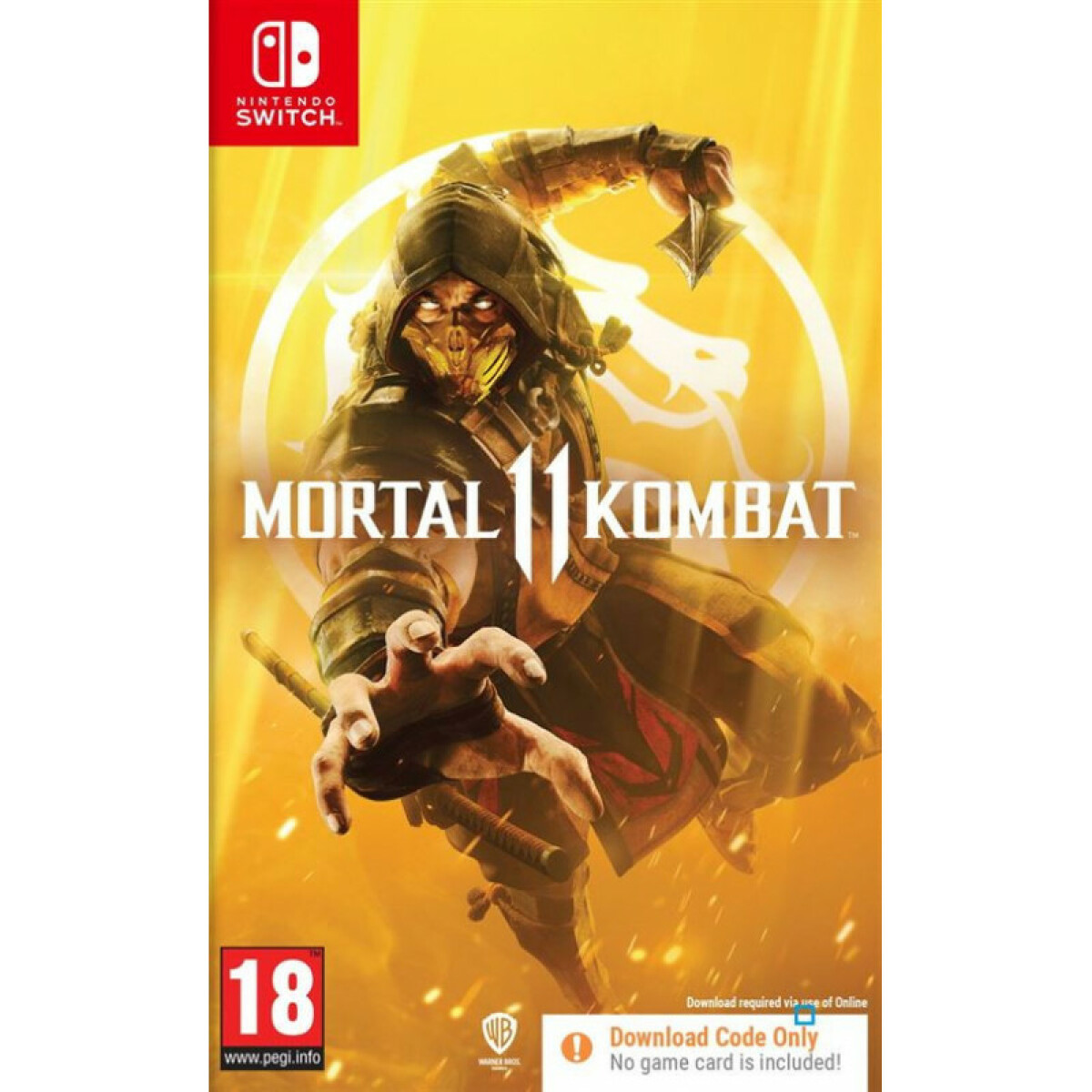 Jeux Switch Warner Bros Code in a Box Mortal Kombat 11 Nintendo Switch