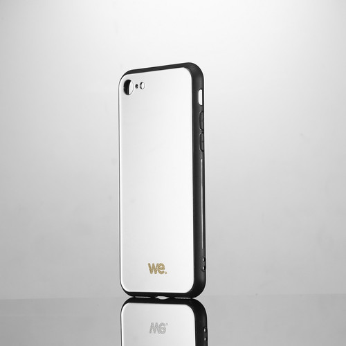 We - Coque miroir WE pour smartphone Apple iPhone 6/7/8/SE 2020 Anti-choc, traitement anti-buée et anti-empreinte - We