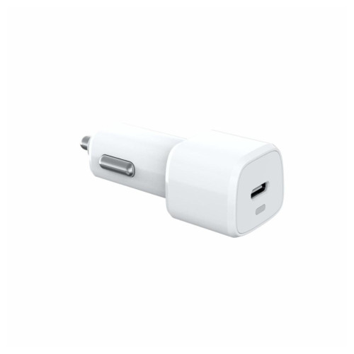 Câble antenne We Chargeur allume-cigare 1 port USB-C - Compatible Power Delivery - 30W - 3A - blanc
