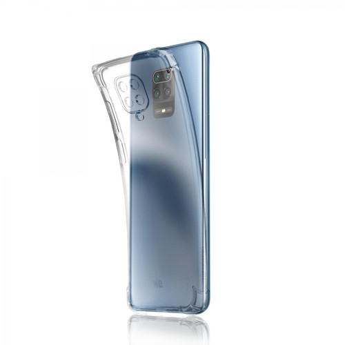 We - WE Coque Compatible avec [Samsung Galaxy A32 4G] - Housse Fine avec Technologie Absorption des Chocs & Finition Premium TPU Silicone [Shock Absorbtion] - Bleu Transparent - Autres accessoires smartphone