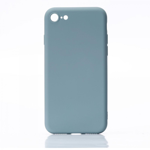 We - WE Coque de protection ulta-fine et souple pour smartphone APPLE iPhone 7/8/SE 2020. Douce au toucher. Protège des chocs et rayures. Gris We   - We