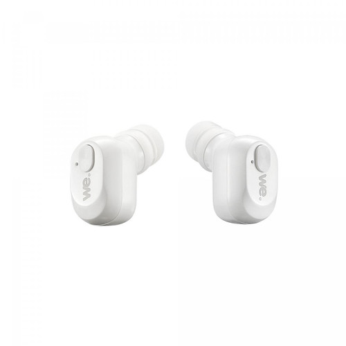 Ecouteurs intra-auriculaires WE Écouteurs Bluetooth 5.0 sans Fil, 6 Heures d'Autonomie, Appariement Automatique, Stéréo Hi-FI Oreillette pour iPhone et Android - Blanc
