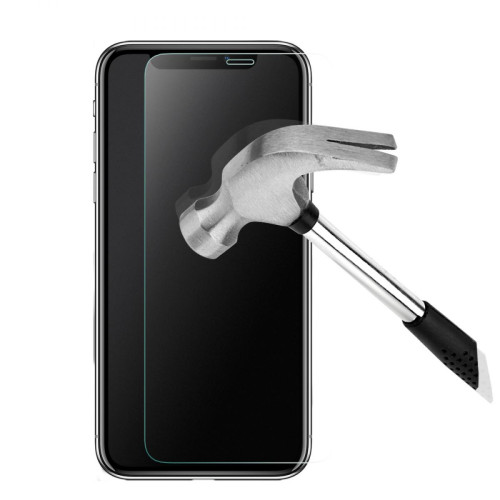 We - WE Verre Trempé pour iPhone 12/12Pro Film Protection écran Anti-Rayures - Anti-Bulles d'air Ultra Résistant - Dureté 9H Glass - Protection écran smartphone