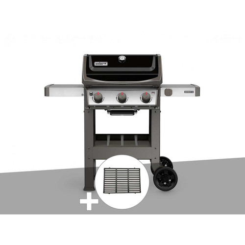 Weber - Barbecue gaz Weber Spirit II E-310 + plancha + 1/2 grille de cuisson - Barbecues gaz