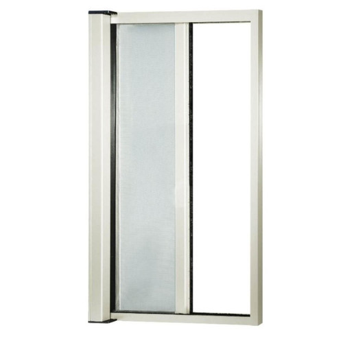 Webmarketpoint - Moustiquaire blanche horizontale enroulable 120 x 240 h - Moustiquaire Fenêtre