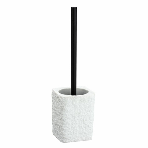 Wenko - Brosse WC design pierre Villata - Blanc Wenko  - Meuble de rangement pour toilette Salle de bain, toilettes