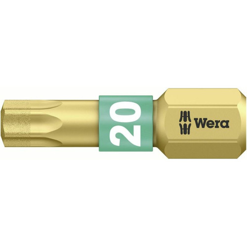 Wera - Wera Série 1 867/1 BDC Revêtement diamant Bit, tête Torx TX 20 x 1/10,2 cm Drive Wera  - Wera