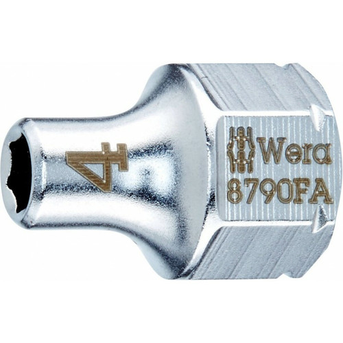 Wera - Douille à carré Zyklop avec emmanchements 1/4" et hexagonal Hex 11, 6.0 mm Wera  - Matériaux & Accessoires de chantier