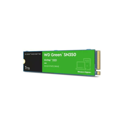 Western Digital WESTERN DIGITAL - Green SN350 - Disque SSD Interne - 1 To - M.2 - WDS100T3G0C