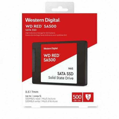 Western Digital Disque dur SSD Western Digital Red SA500 2,5" NAS