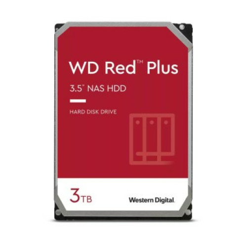 Western Digital - Western Digital Red Plus WD30EFPX disque dur 3.5" 3 To Série ATA III Western Digital  - Disques durs pour NAS Disque Dur interne