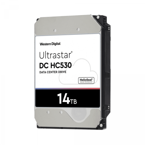 Western Digital - Ultrastar DC HC530 Disque Dur HDD Interne 14To 3.5" 7200tr/min 1200Mo/s SAS Argent - Disque Dur interne 3.5" Disque Dur interne