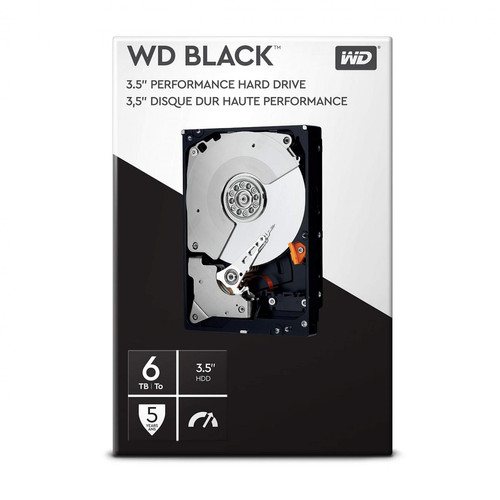 Western Digital - WD Black Desktop 6TB Worldwide - Disque Dur interne 6 to