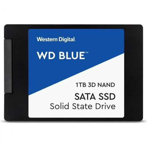 Western Digital - WD Blue™ - Disque SSD Interne - 3D Nand - 1To - 2.5 (WDS100T2B0A) - Disque Dur interne 2.5" Disque Dur interne