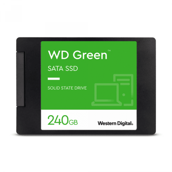 SSD Interne Western Digital WD Green Disque Dur SSD Interne 2.5" 240Go 545Mo/s SATA III 6Go/s Vert