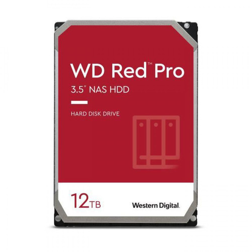 Western Digital - WD Red™ Pro - Disque dur Interne NAS - 12To - 7200 tr/min - 3.5 (WD121KFBX) - Disque Dur interne 3.5" Disque Dur interne