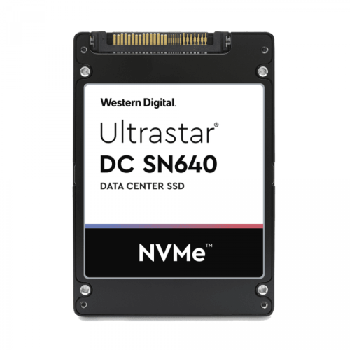 Western Digital - WD Ultrastar DC SN640 Disque Dur SSD Interne 960Go 2.5" NVMe 3000Mo/s Noir - Western Digital