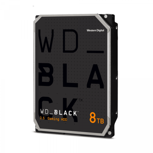 Western Digital -WD_BLACK Disque Dur HDD Interne 8To 3.5" SATA 263Mo/s Noir Western Digital  - Disque Dur interne 3.5" Disque Dur interne