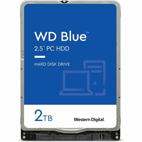 Western Digital - Disque dur Western Digital WD20SPZX 2 TB 2,5" Western Digital  - Disque dur ordinateur portable acer Disque Dur interne