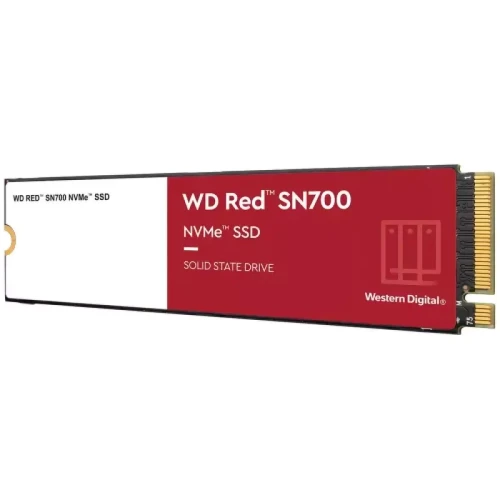 Western Digital - WD Red SSD SN700 NVMe 2To M.2 2280 WD Red SSD SN700 NVMe 2To M.2 2280 PCIe Gen3 8Gb/s internal drive for NAS devices - SSD Interne Western Digital