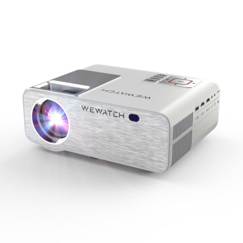 WEWATCH - Vidéoprojecteur Portable V53 Pro - 5G WiFi Bluetooth - 350 ANSI lumens - Black Friday TV, Home Cinéma