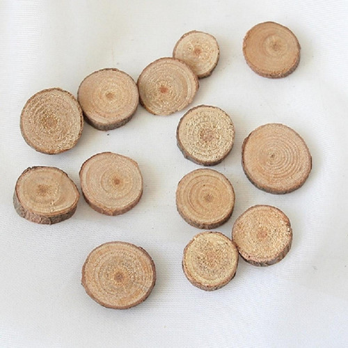 Wewoo - 10 pièces de bois rondes en rond accessoires de tir décoratifs peints à la maintaille petit Wewoo  - Jeux artistiques