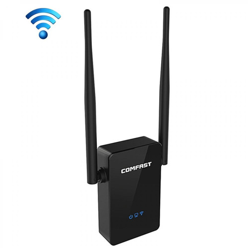 Wewoo - Adaptateur Réseau CF-WR302S RTL8196E + RTL8192ER Routeur AP sans fil WiFi double puce répéteur 300Mbps avec double antenne gain 5dBi, Compatible avec tous les routeurs avec clé WPS - Carte wifi Carte réseau