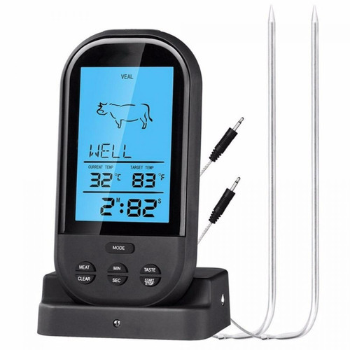 Wewoo - Affichage numérique LCD sans fil barbecue thermomètre cuisine sonde outil de température de Wewoo  - Appareils de mesure