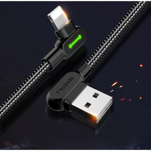 Wewoo - Câble de données de charge rapide 2A USB vers iPhone Lightninglongueur 0,5 m noir Wewoo  - Câble Lightning