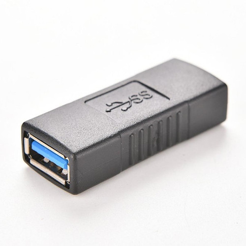 Wewoo - Câble USB USB 3.0 Type A Femelle vers A Connecteur AF Adaptateur Convertisseur Extender pour Ordinateur Portable Noir Wewoo  - Câble antenne Wewoo