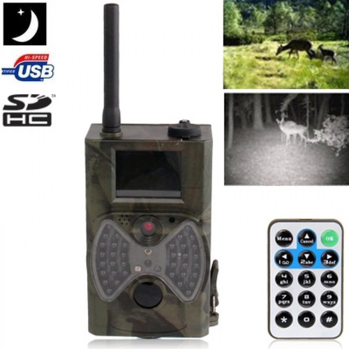 Wewoo - Caméra de chasse 2,0 pouces LCD 12MP IR de vision nocturne imperméable / trail / de sécurité avec fonction MMS, étanche Rating: IP54 - Appcessoires Pack reprise