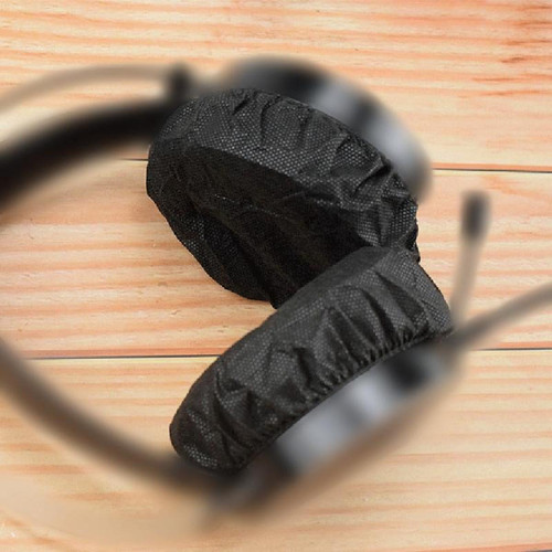 Accessoires casque Wewoo Coussinets Mousse Les protège-oreilles jetables pour écouteurs sont protégés contre la poussièrela transpiration et la noir