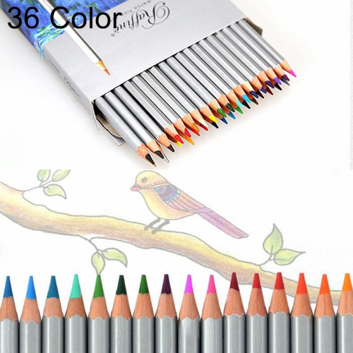 Wewoo - Dessins de coloriage professionnel Art Sketch Dessin de couleurs vibrantes Ensemble de crayons de couleur en bois 36 Wewoo - Bonnes affaires Mobilier de bureau